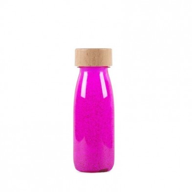 Botella sensorial Float - Flúo Pink - PETIT BOUM