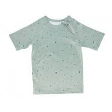 Camiseta Protección Solar-Dots Sage-Talla 5-6 años