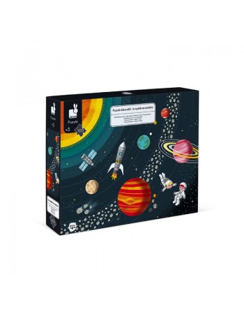 Puzle educativo - Sistema Solar - 100 piezas