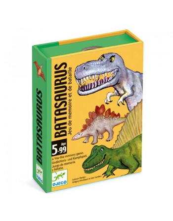 Juego de cartas Batasaurus - DJECO